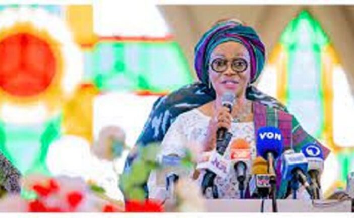 First Lady Adopts Education As Focus Of #Weareequal Campaign In Nigeria