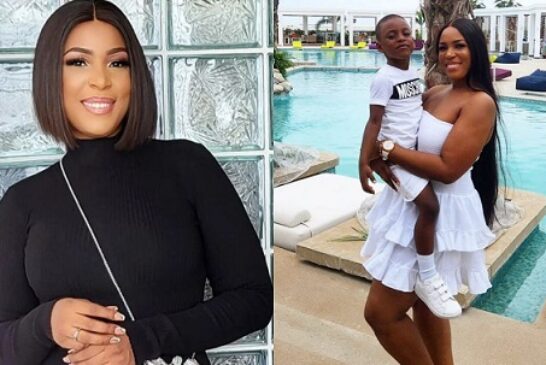 Linda Ikeji Clarifies Son’s Surname Amid Social Media Frenzy
