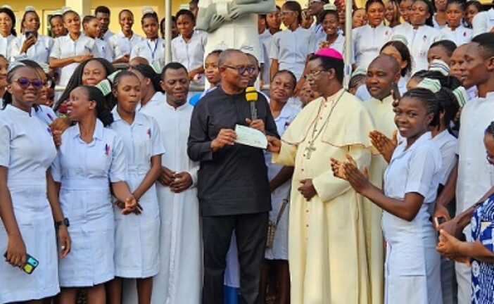 Obi Donates ₦10m To Imo Nursing School; Supports Conversion To University