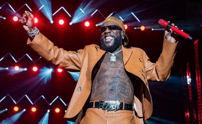 Burna Boy Sets New Record For Highest-Grossing Concert By An African Artist In The US