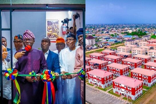 Sanwo-Olu Commissions 270 Homes Started In 2001, Seeks Private Sector Partnership