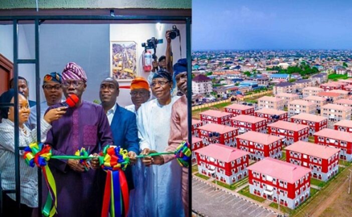 Sanwo-Olu Commissions 270 Homes Started In 2001, Seeks Private Sector Partnership