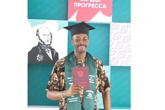 Nigerian prodigy Emmanuel Mbahotu emerges top at Russian medical school