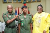 Nigerian Army Promotes First Female Officer Trained In UK Military Academy To Lieutenant