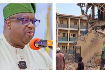 School Building Collapse: Plateau Govt. Declares 3 Days Of Mourning 