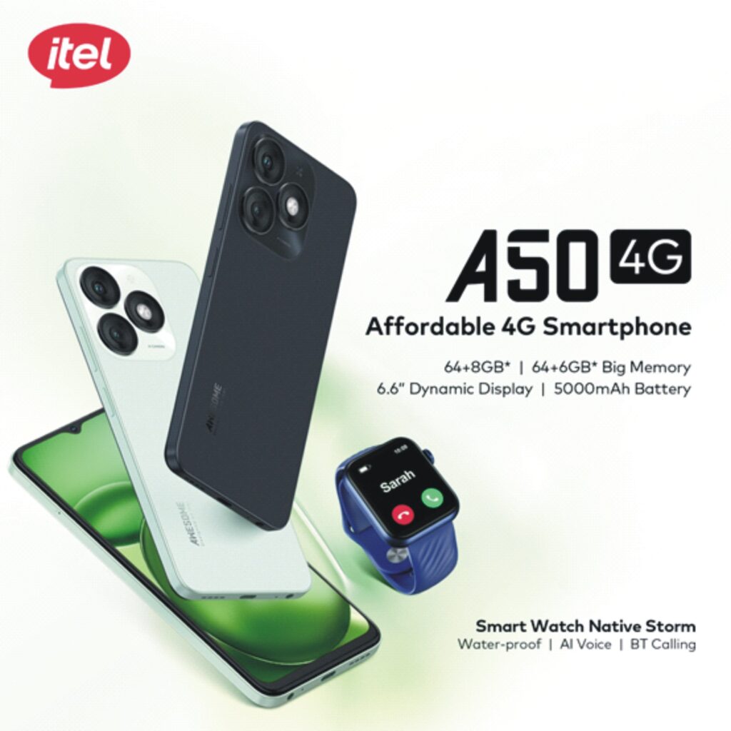 itel Launches itel A50, The Best Entertainment Smartphone for Budget-conscious Youngsters