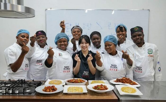 6 Nigerian Youths Participate In Korean Cooking Programme