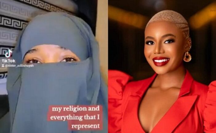 Nancy Isime Faces Backlash For Wearing Hijab On Set Of Upcoming Film
