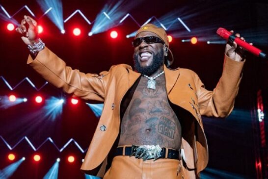 Burna Boy Becomes First African Artiste To Receive Plaque For 2 Billion Streams In UK