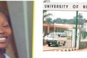 UNN Alarmed By Discovery Of Lifeless Body Of Her Student