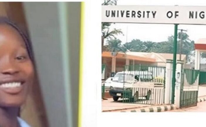 UNN Alarmed By Discovery Of Lifeless Body Of Her Student