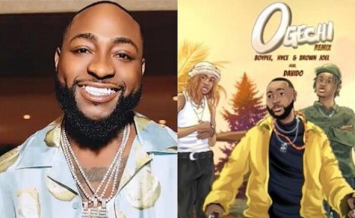 Youtube Pulls Down Davido’s ‘Ogechi’ Remix