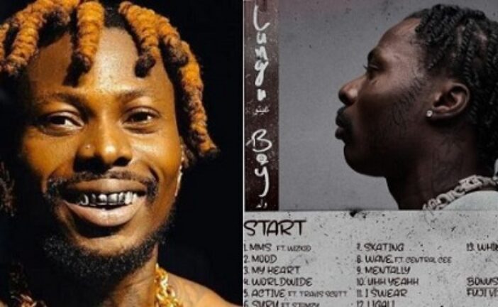 Asake Features Wizkid, Travis Scott, Stormzy In 3rd Album 'Lungu Boy'