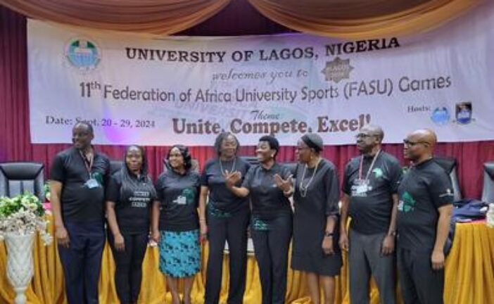 UNILAG VC Charges 143 Student-Athletes To Win Medal At 11th FASU Games