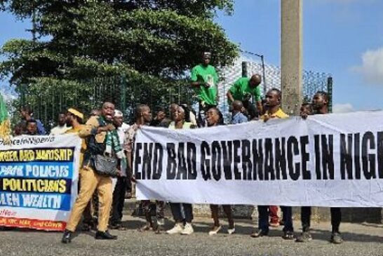 Protesters To Tinubu… Your Speech Failed To Address Our Demands