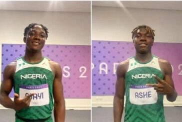 Paris 2024 Olympics: Nigeria’s Ajayi, Ashe Advance Into 100m Men’s Semis 