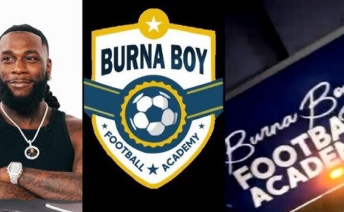 Burna Boy Launches Football Academy