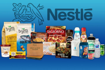 New packaging for Nestle product