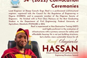 Helping Others To Succeed Is My Passion –Revealed Hassan, UNILAG Msc Graduate With Perfect Score Of 5.00 CGPA