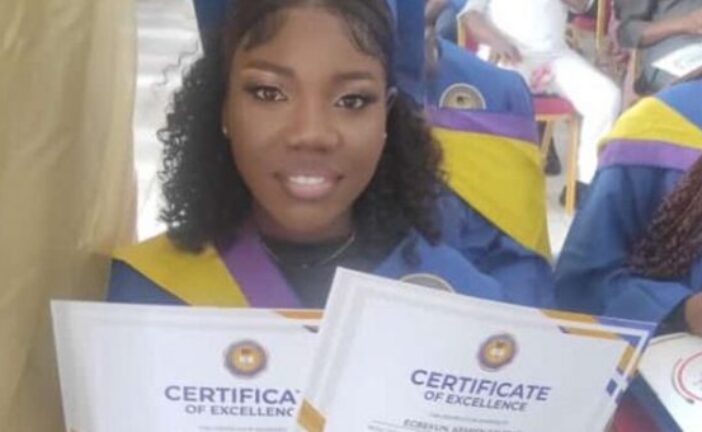 PAP’s Scholarship Student Makes First Class In Law