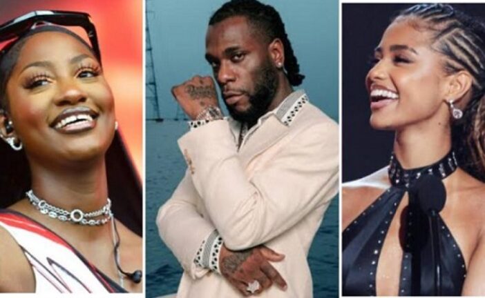 FULL LIST: Ayra Starr, Asake, Tems, Burna Boy, Others Nominated For 2024 MTV EMAs