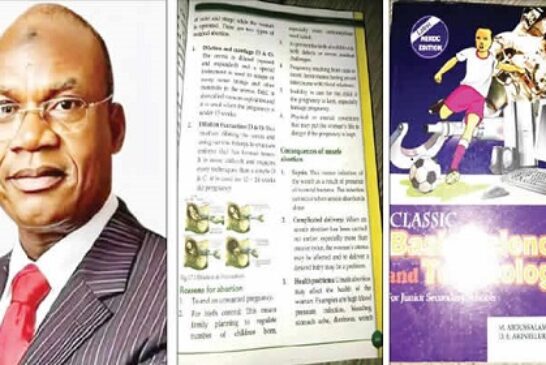 Principals, Parents Denounce JSS Book On Abortion, Say Content Not Part Of Curriculum