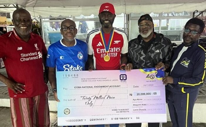 Igbobi College Old Boys Association (ICOBA) 84-86 Set Donates N20m To Endowment