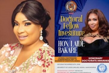 Laide Bakare Bags Honorary Doctorate Degree From American Varsity 