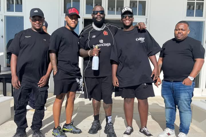 US rapper Rick Ross shoots music video in Cape Town, shows love to SA artists