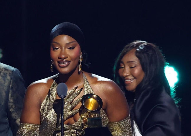 Tems wins 2nd Grammy Award for Best African Music Performance At The 67th Grammys