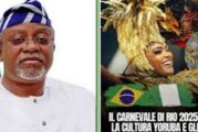 FG Thanks Brazil’s Spectacular Showcase Of Yoruba Culture At 2025 Rio Carnival