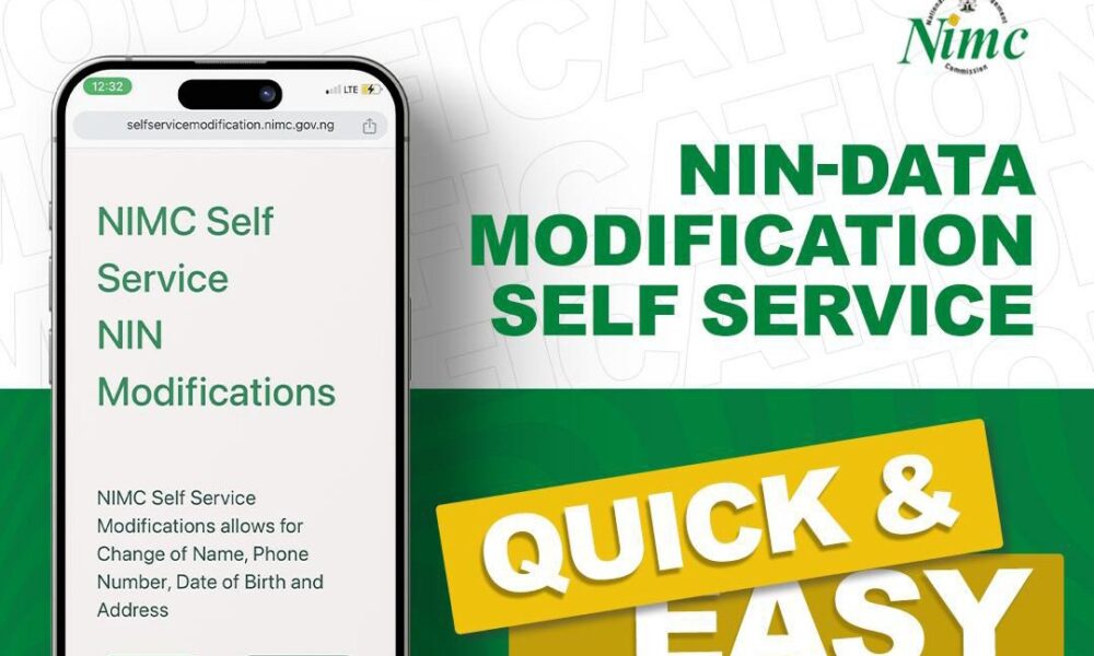 NIMC Simplifies Data Modification, Launches Official Self Service Portal