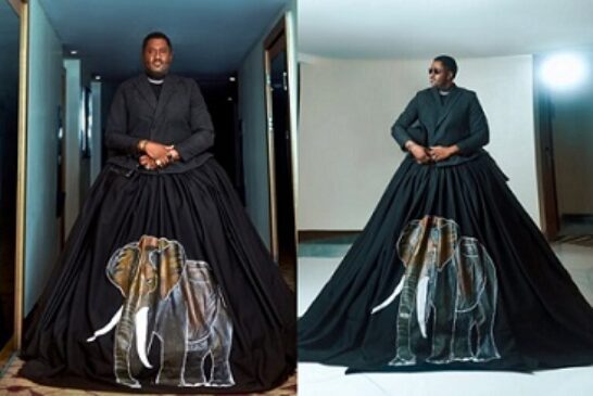 Reactions Trail Desmond Elliott’s Outfit At 2025 AMVCA Awards