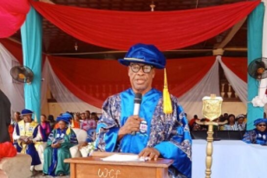 VC Seeks Parental Collaboration As Anambra Varsity Matriculates 700 