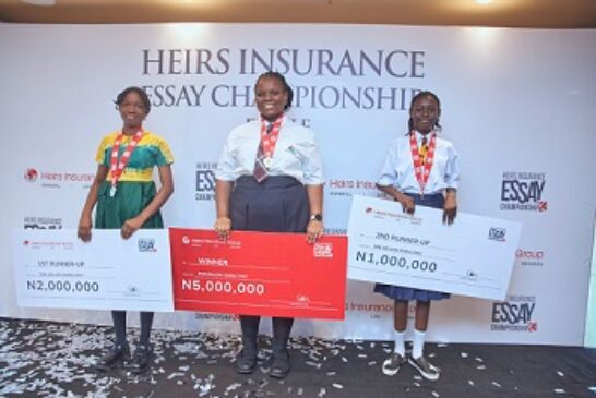 Applications Open For Heirs Insurance Essay Championship, Students & Teachers Included In N10.5m Prizes