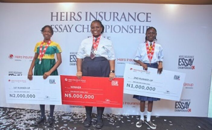 Applications Open For Heirs Insurance Essay Championship, Students & Teachers Included In N10.5m Prizes