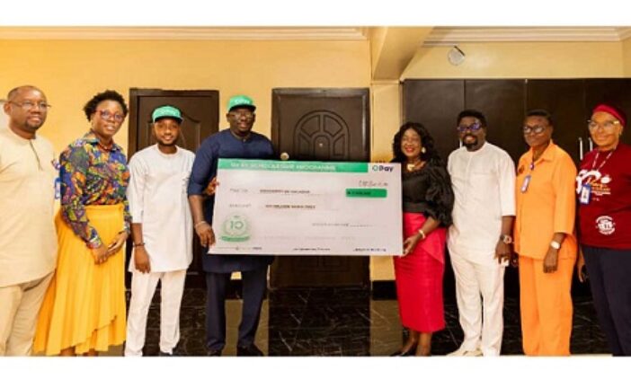 UNICAL Joins Beneficiaries Of Opay’s N1.2b 10-Year Scholarship Programme