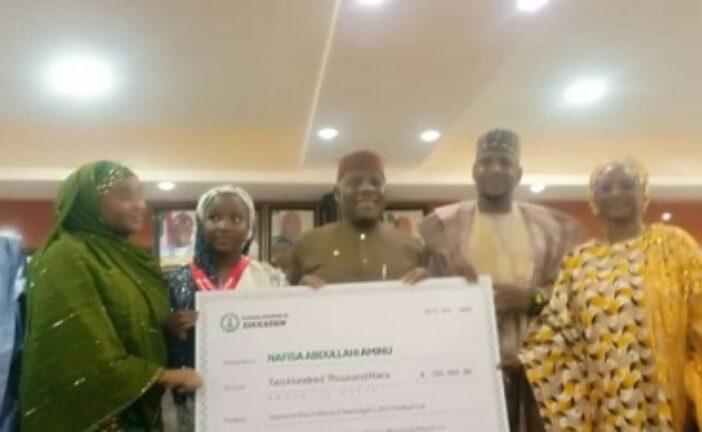 FG Honours Teenager For Emerging World Best In English Contest