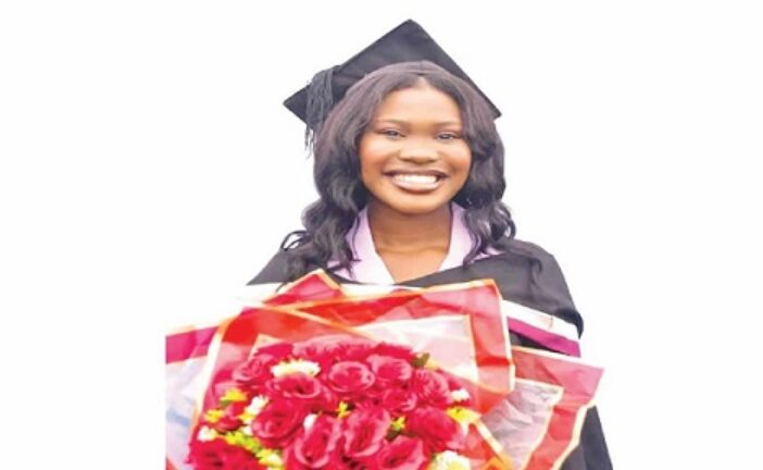 Graduating With First Class Reward For Discipline, Consistency – Babcock Graduate