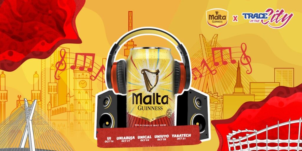 Malta Guinness Powers Trace In The City 2025, Bringing Goodness to Campuses Across Nigeria