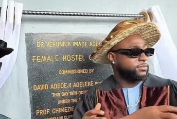 Davido Dedicates Female Hostel At Clifford Varsity To Late Mother