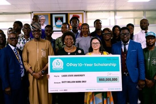 LASU Joins Beneficiaries Of Opay’s N1.2B 10-Year Scholarship Programme
