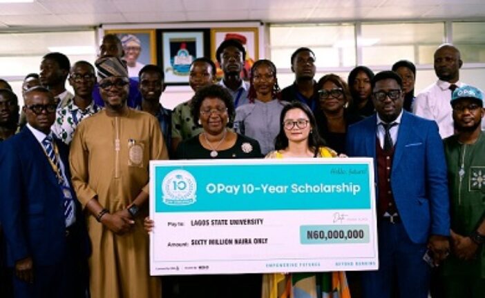 LASU Joins Beneficiaries Of Opay’s N1.2B 10-Year Scholarship Programme