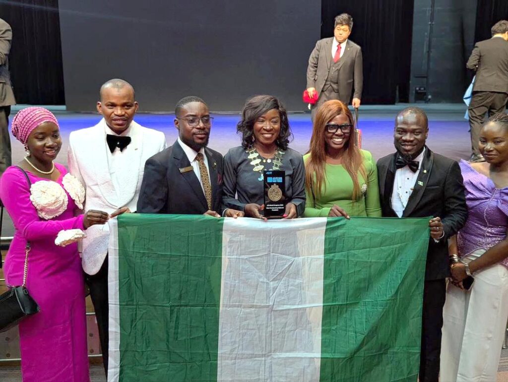 JCI Nigeria President Oluwatoyin Atanda Named 2025 Most Outstanding National President