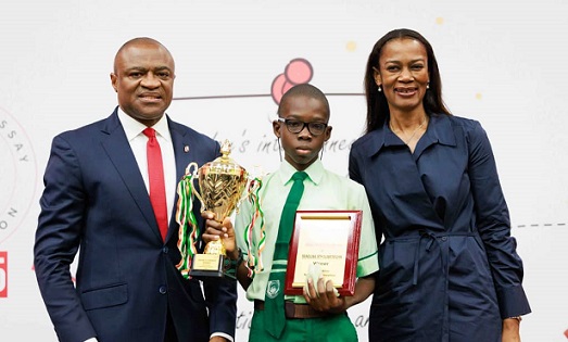 13-Year-Old Student, Seth, Wins UBA Foundation Essay Competition
