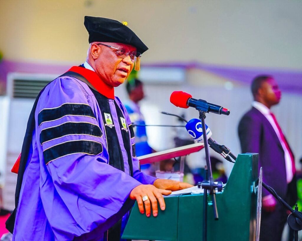 Dream Big, Embrace Hardwork, Creativity- Gov Eno Tells Mountain Top University Graduands