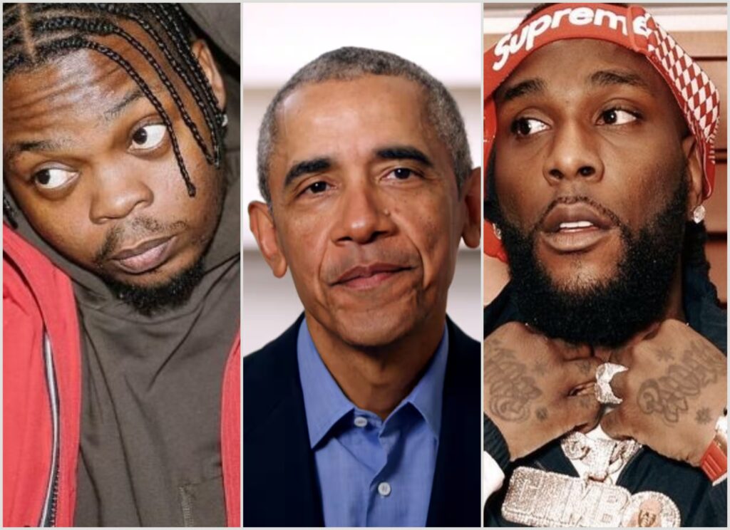 Burna Boy, Olamide make Barack Obama’s 2025 Favourite Songs Playlist