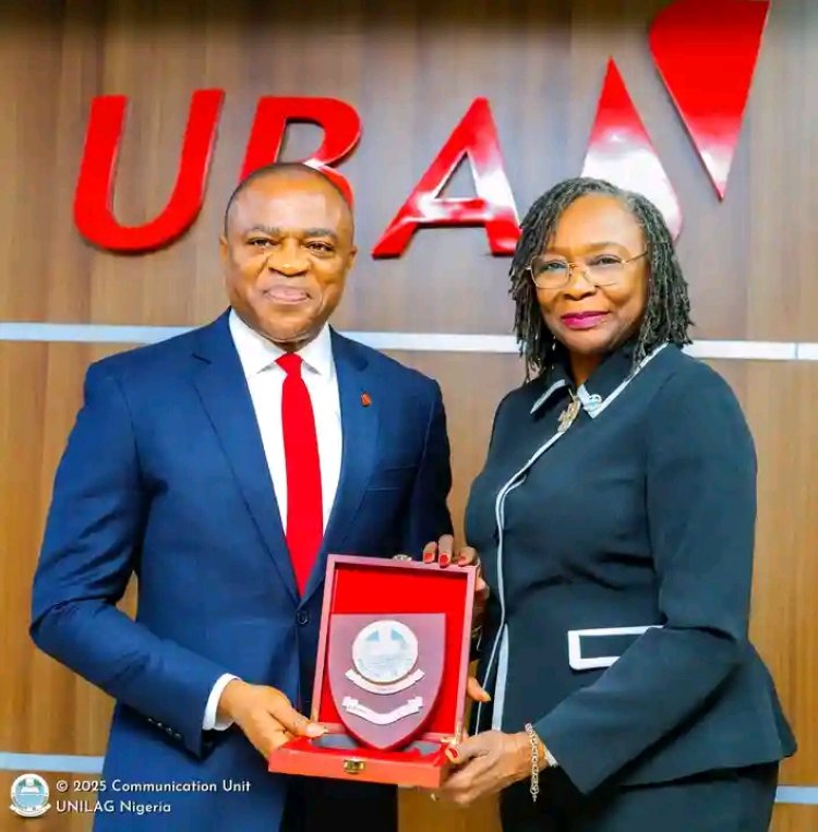 Gratitude: UNILAG Vice-Chancellor Visits UBA to Express Gratitude for Landmark Donation