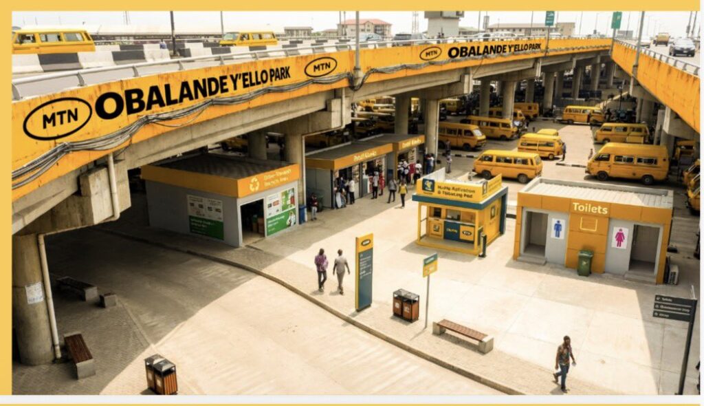 ‘Y’ELLO Bus Park’: MTN Partners With Lagos State Govt. To Modernise Obalende Under-Bridge