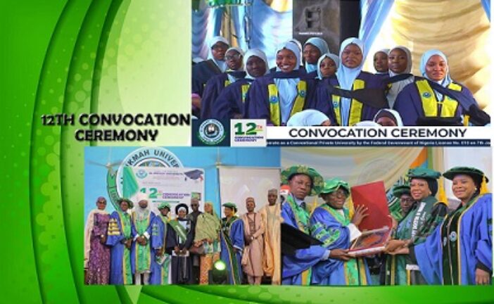 15th Convocation: Al-Hikmah Produces 76 First Class Graduates